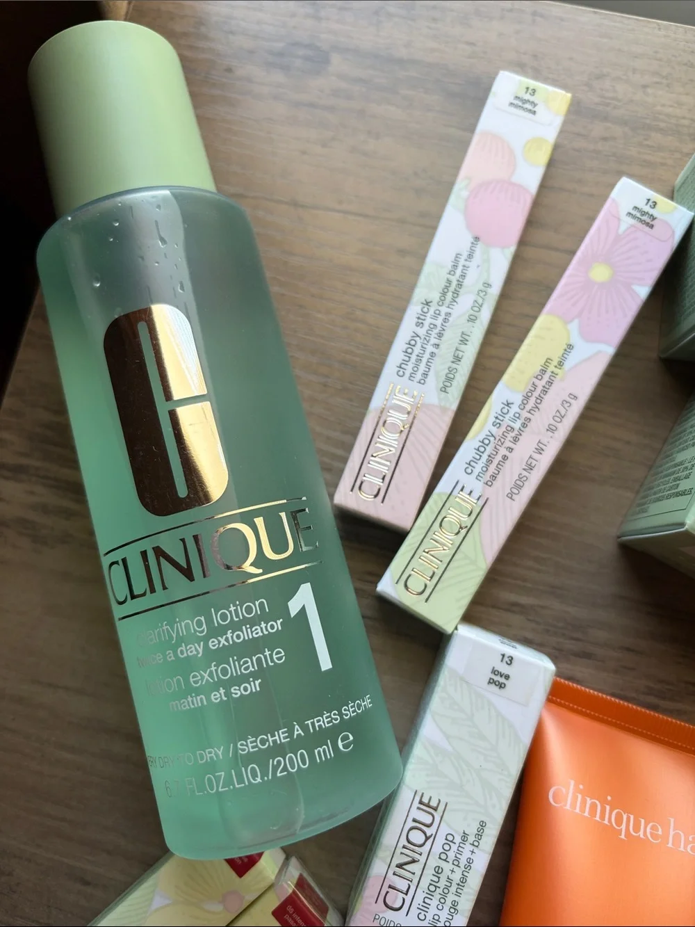 New Clinique Closet Clear Out skincare and makeup assortment